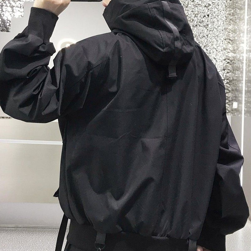 QWEEK Harajuku Hooded Jacket