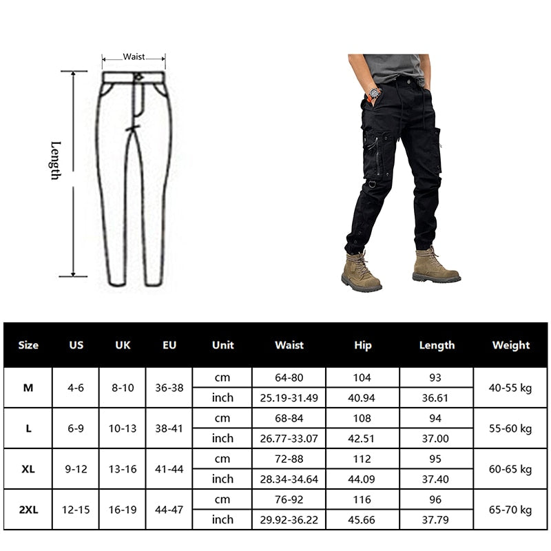 YUDX Tactical Cargo Pants